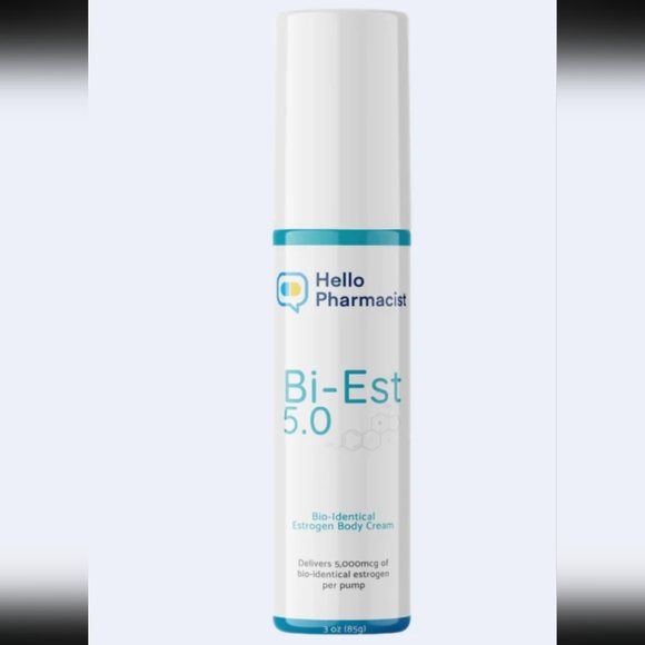 Hello Pharmacist Bi-Est 5.0 Cream 85g New Sealed Pump Bottle - Picture 1 of 1